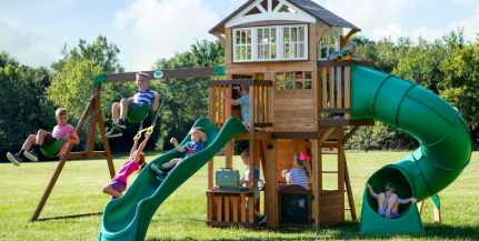 How To Select the Perfect Location for a Swing Set in Your Backyard