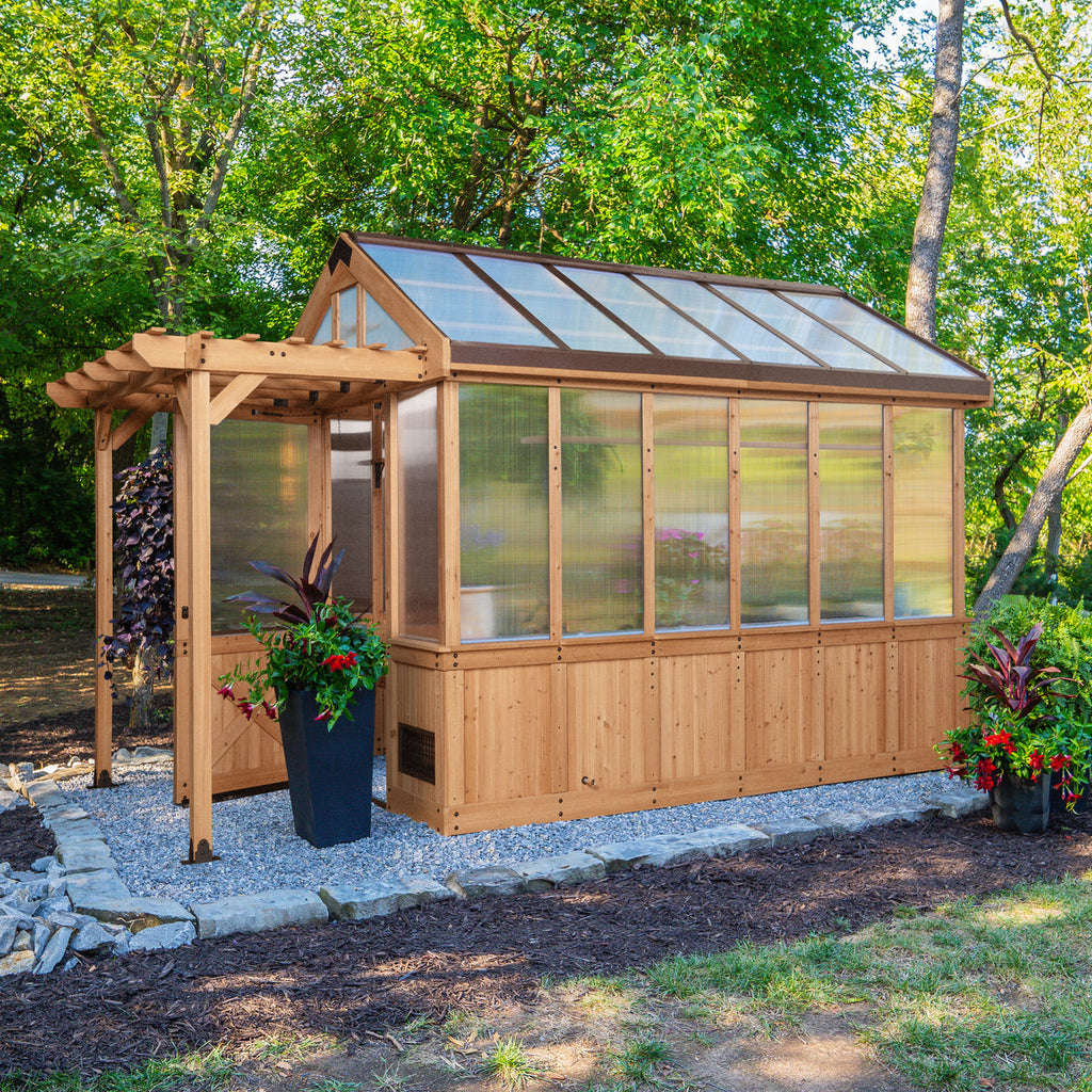 11x7 Bellerose Greenhouse by Backyard Discovery