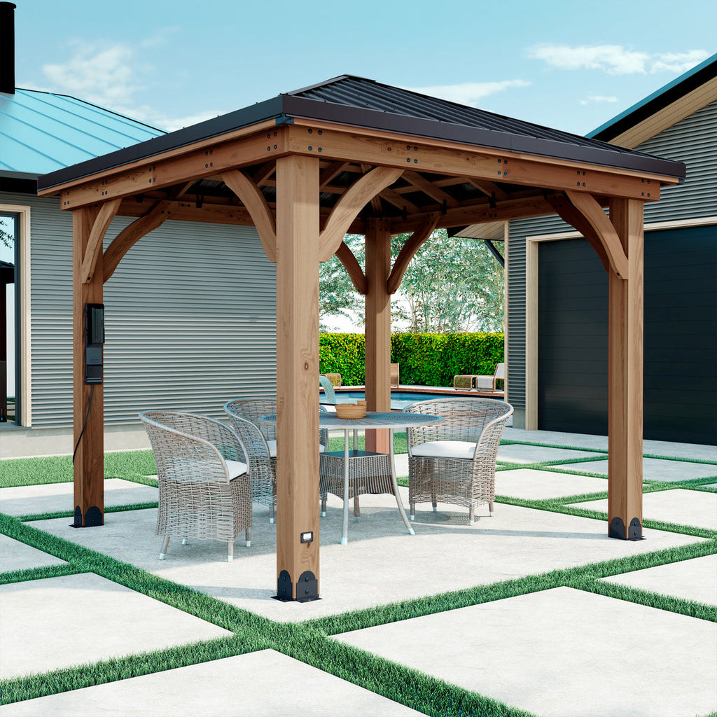 10x10 Barrington Gazebo by Backyard Discovery