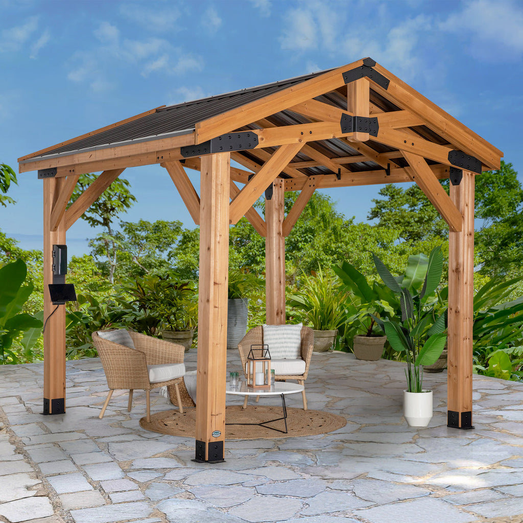 10x10 Norwood Gazebo by Backyard Discovery