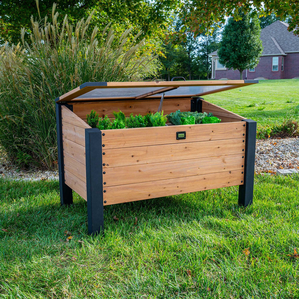 Aggie Cedar Cold Frame Box by Backyard Discovery